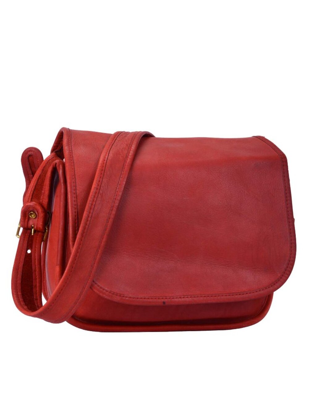 Vintage Coach Red Classic Shoulder Bag (No Hangtag)